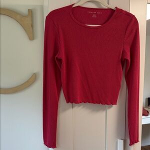American Eagle Pink Long Sleeve